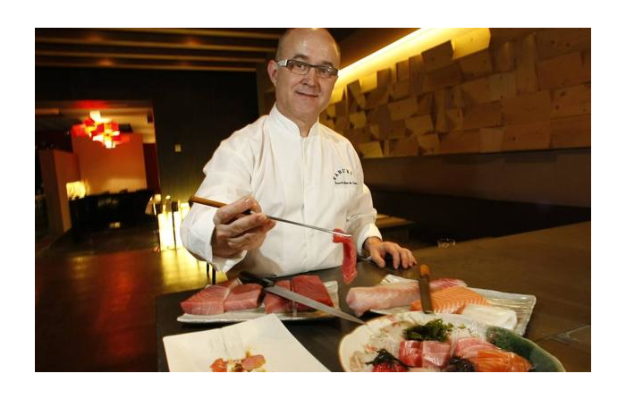 evento exclusivo sushi cocina japonesa michelin